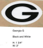 Garden Grove Argonauts HS 2013 (CA)Football Oval Black G 